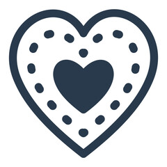 Gingerbread Heart Cookies at Oktoberfest