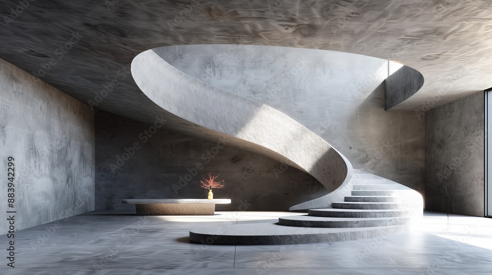 Aufkleber 3d textured wallpapers enhance minimalist interiors, adding depth and transforming spaces into art.