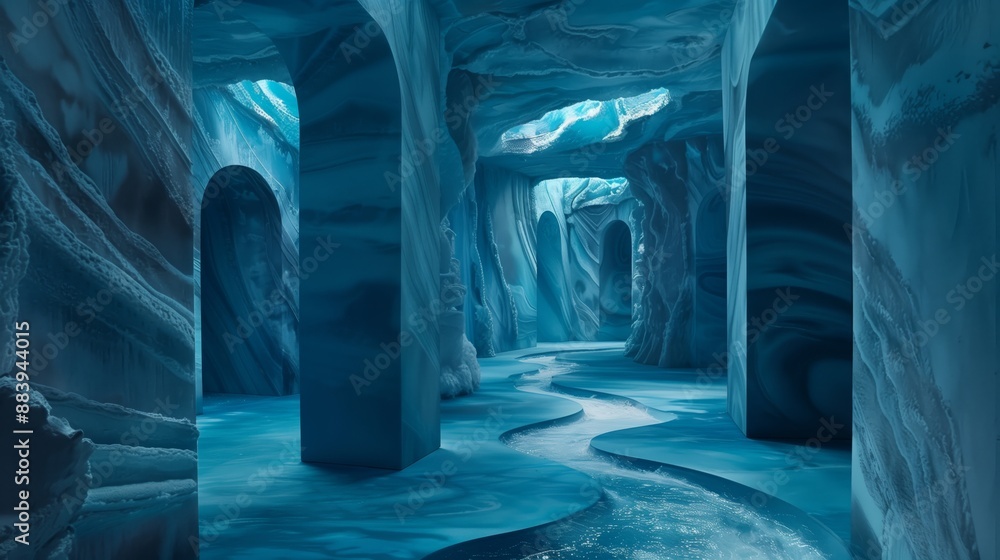 Poster immersive 3d wallpapers transform spaces, sparking imagination and making rooms feel larger and dyna