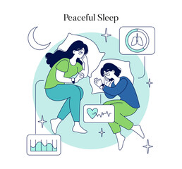 Biohacking. Flat Vector Illustration