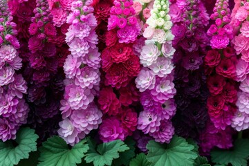 Fototapeta premium Colorful Flowers in Bloom, Flower Arrangements for Decoration and Events