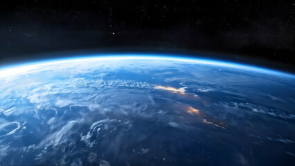 Fototapeta premium earth in space, world