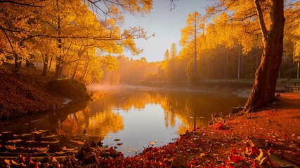 autumn in the forest