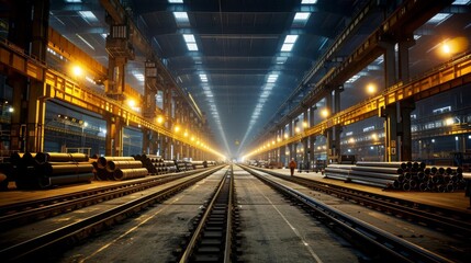 manufacturing process, factory operations, industrial production