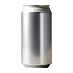 a stainless can isolated on transparent background