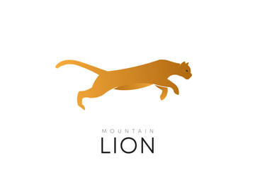 Fototapeta premium Lion head logo, lion animal silhouette logo, lion icon, emblem design.