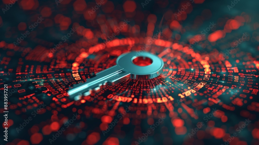 Poster unlocking the future: the digital key to cybersecurity and data access