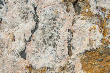 Surface of the stone slab has a natural pattern.