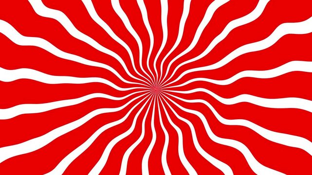 Smooth spiral effect footage