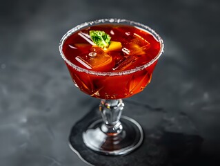 Chilled Mango Margarita with Lime