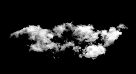 set white smog cloudy cutout. concept effect design smoke fog. abstract cloud, mist overlay on Sky Summer. grey dark storm condensation. fluffy cloud isolated black background