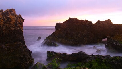 Rocky shoreline