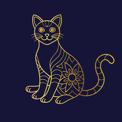 Adult coloring pages animal mandala design