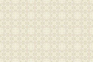 ベージュの可愛いレース柄