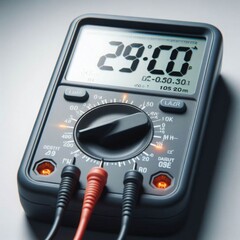 digital multimeter on a white background