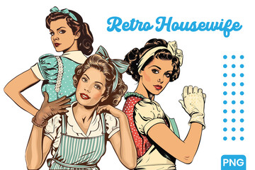 1950s Retro Housewife