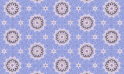 Purple lilac floral hexagonal background design
