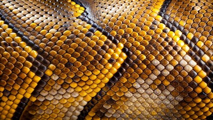 close up texture of snake python skin
