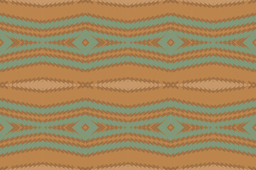 Ethnic abstract ikat art. Seamless pattern in tribal, folk embroidery, and Mexican style. Aztec geometric art ornament print.Design for carpet, wallpaper