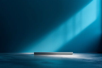 Pale and modern spatial representation, studio modeling