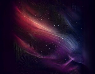 Galactic Flow Abstract Background