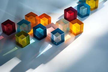 Obraz premium Spectrum of Cubic Brilliance