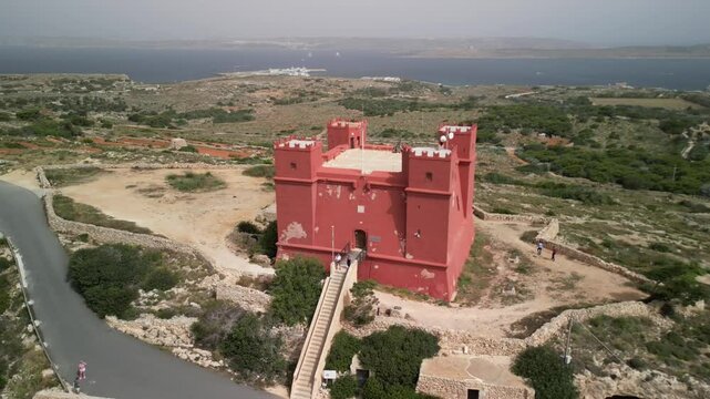 Red Tower, Marfa ridge, Mellieha, Malta, Europe