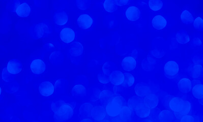 Background abstract blue bokeh sparkle winter texture pattern design, blur circle snow dark glowing wallpaper card festive happy new year and christmas, template technology business finance.