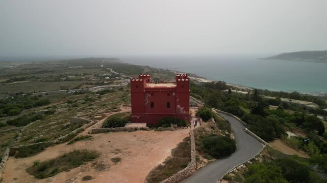 Red Tower, Marfa ridge, Mellieha, Malta, Europe