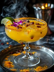 Sweet and Spicy Drink with Colorful Presentation