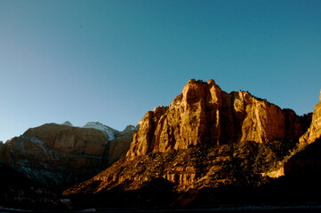 Experience the canyons and hiking paths of Zion National Park in Utah - a remote and desolate place...