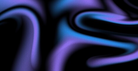 blue purple abstract gradient and dark color on black grainy texture background soft noise effect Nostalgia, vintage, retro