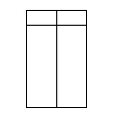Simple stylized data table layout template