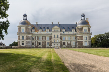the castle of Serrant, in Anjou