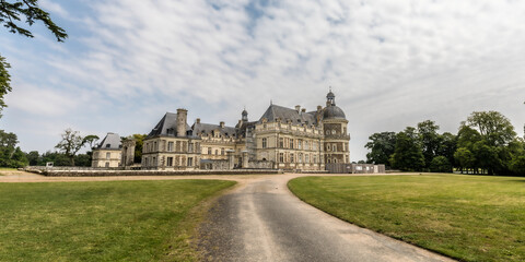 the castle of Serrant, in Anjou