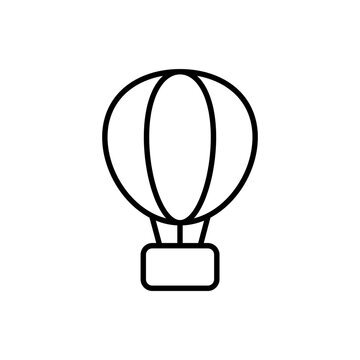 recommend clip art: Parachute outline icons, minimalist vector illustration ,simple transparent graphic element .Isolated on white background