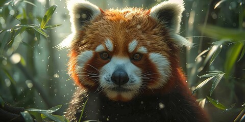 International Red Panda Day red pandas in a bamboo forest, September 16th