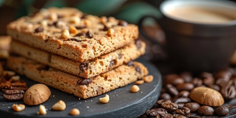 National Biscotti Day biscotti with coffee, September 29th