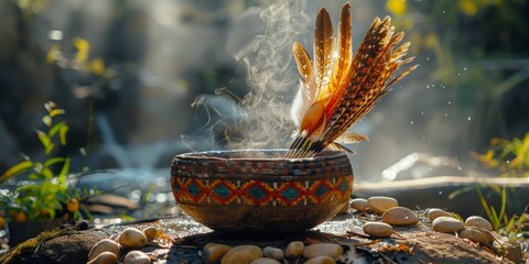 Native American Day traditional artifacts, September 22nd
