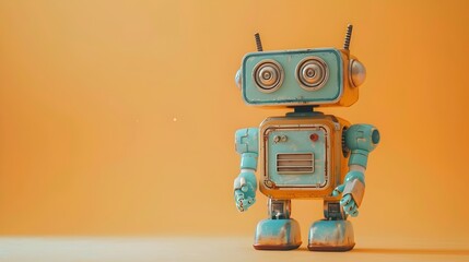 Fototapeta premium A Robotic Accountant Automation and Technology in the Financial Sector