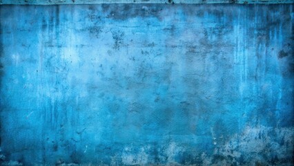 Fototapeta premium Blue grunge concrete wall texture with a vintage background, grunge, blue, vintage