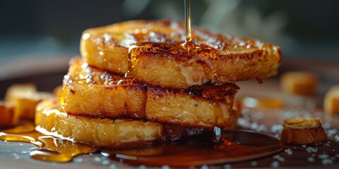 National French Toast Day French toast with syrup, September 16th