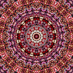 3d effect - abstract polygonal color gradient pattern