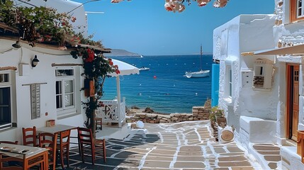 Fototapeta premium summer Greece at daylight