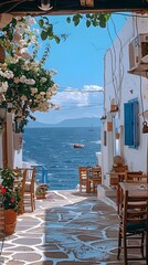 Obraz premium summer Greece at daylight