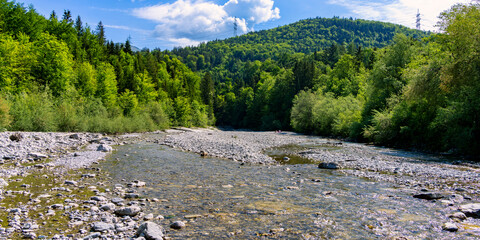 Landschaft am Tauglgries in  Bad Vingau, Österreich
