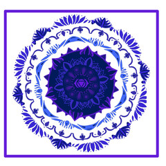 spiritual symbol round ornament