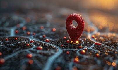 The red location pin on the map points to the destination.