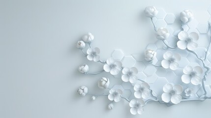 A white flower tree with white flowers