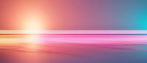 Obraz premium Vibrant abstract gradient background with dynamic light streaks, perfect for digital design and modern tech themes, colorful and futuristic.